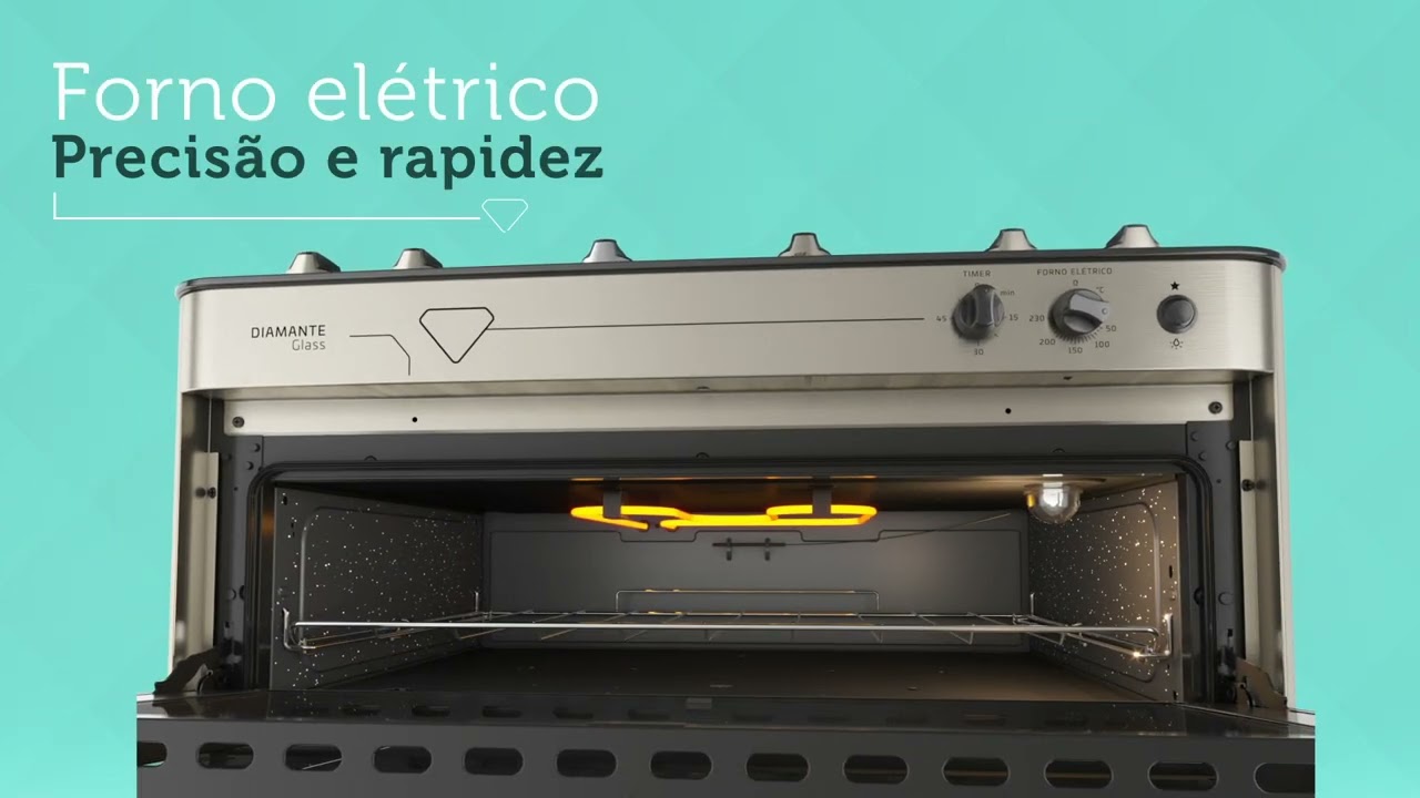 Diamante Glass - A nova joia da sua cozinha.