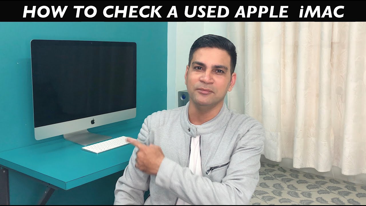 Как проверить подержанный Apple iMac перед покупкой.