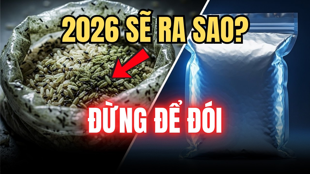 [CẢNH BÁO] Đừng Trữ Gạo Bằng Túi Nilon! Cách Bảo Quản 10 Năm Của Quân Đội.