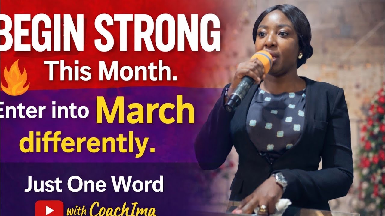 BEGIN STRONG This Month | One Word to Set the Tone for Your New Month | Just One Word with CoachIma
