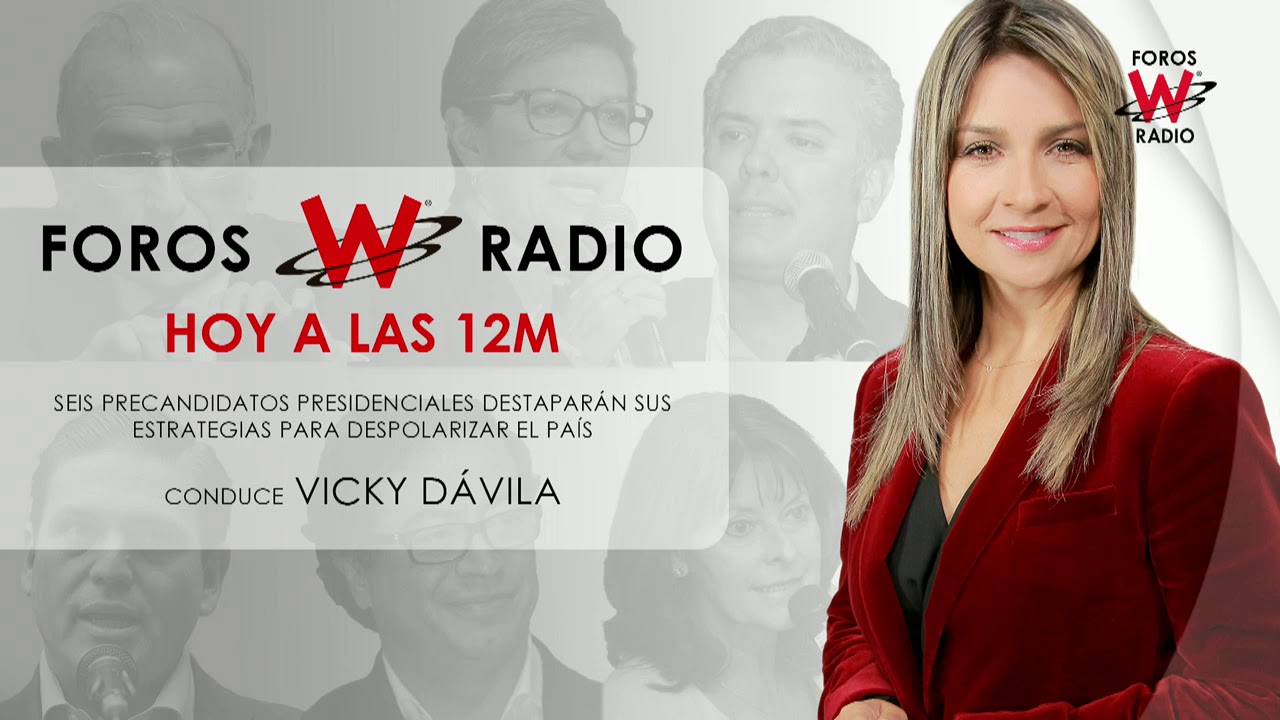 Foro W con precandidatos presidenciales