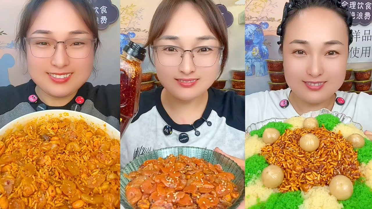 Traditional Spicy Food Eating | Chinese Mukbang #23
