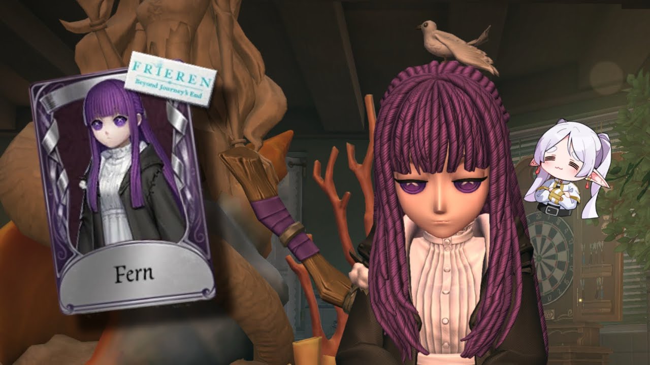 Fern is TOO PRETTY!! 💜 | Identity V Frieren Crossover Gameplay