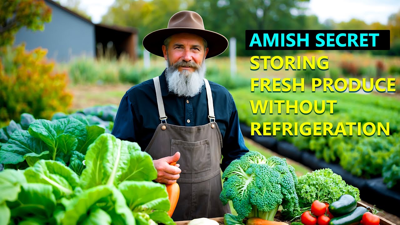 How to Amish Tips for Storing Fresh Produce Without Refrigeration | Living by Amish