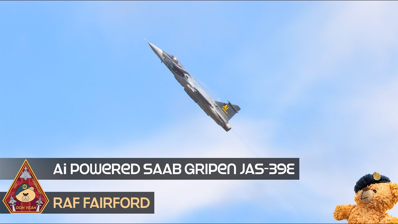 SAAB'S Ai POWERED JAS-39E GRIPEN SWEDEN'S MULTI-ROLE FIGHTER 