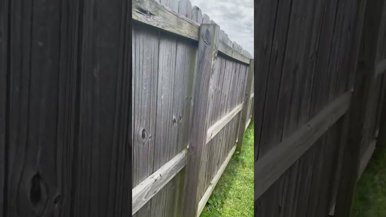 fence damage