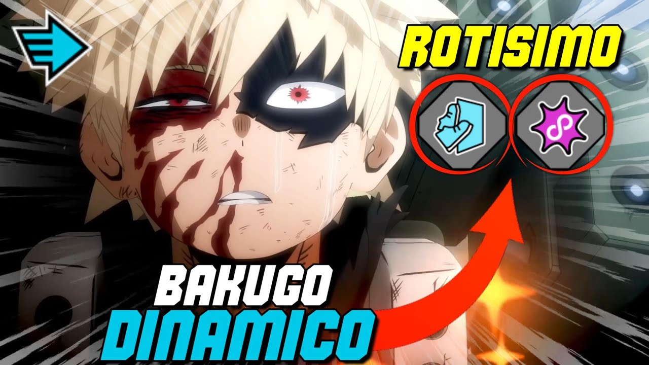 BAKUGO DINÁMICO ES UNA MÁQUINA DE DESTRUCCIÓN 😍❤️