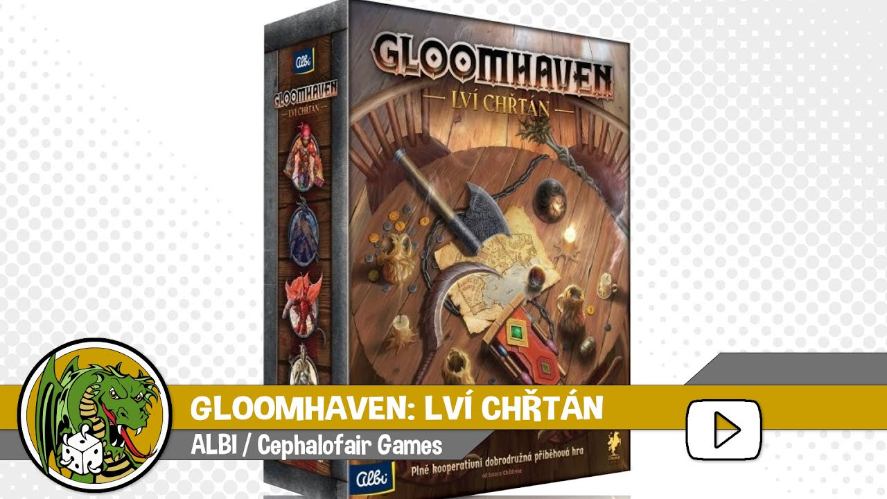 Predstavenie: Gloomhaven - Lví chřtán