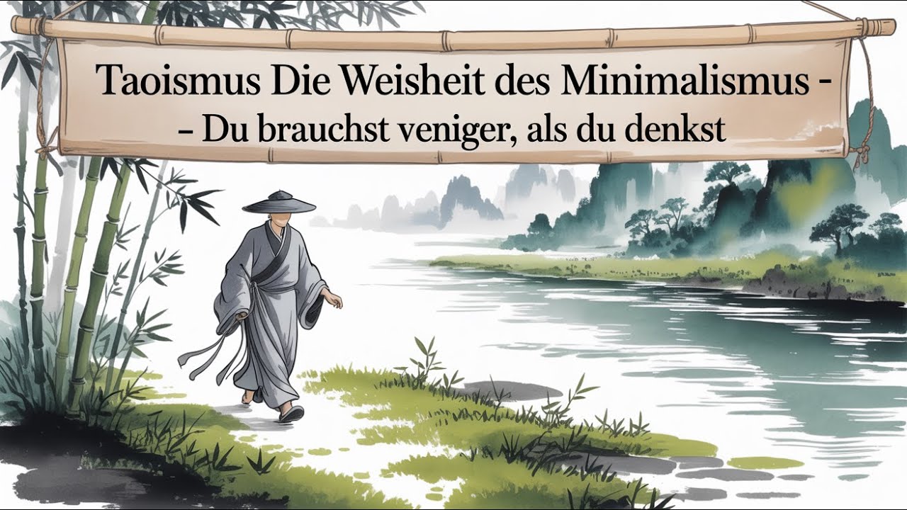 Taoismus Die Weisheit des Minimalismus -  Du brauchst weniger, als du denkst Hörbuch