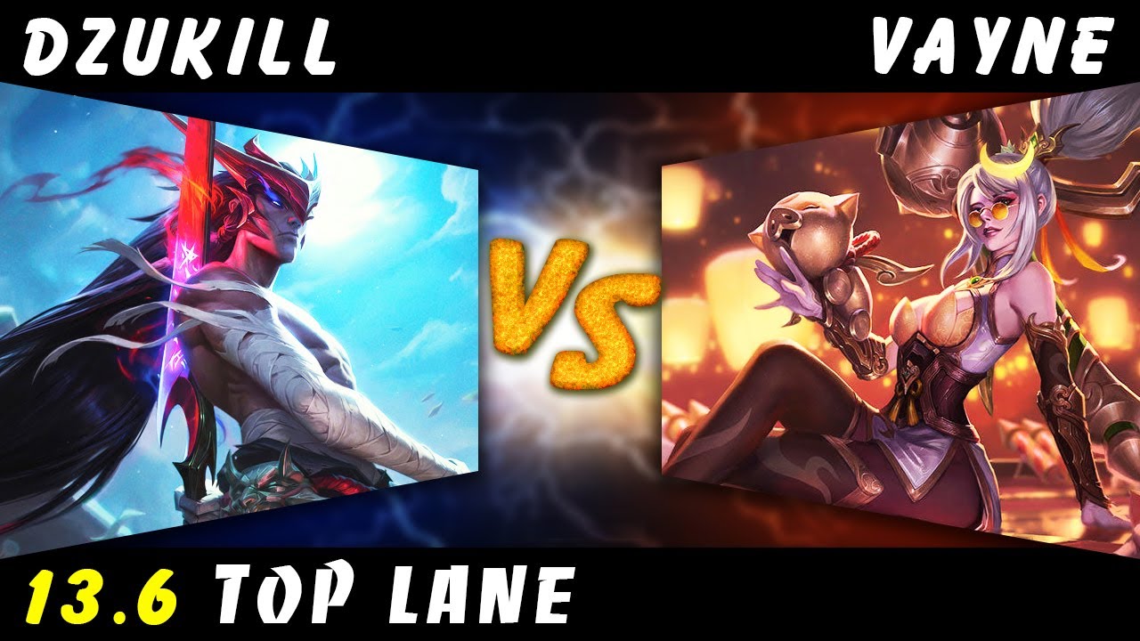 Dzukill - Challenger Yone vs Vayne TOP Patch 13.6 - Yone Gameplay
