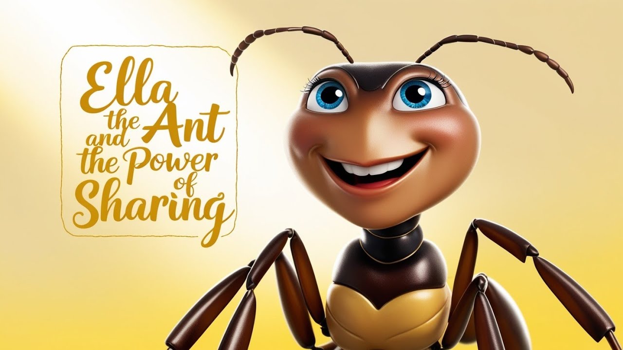 Ella the Ant and the Power of Sharing #kidssong #viralvideo #trendingvideo #kidsvideos #funforkids