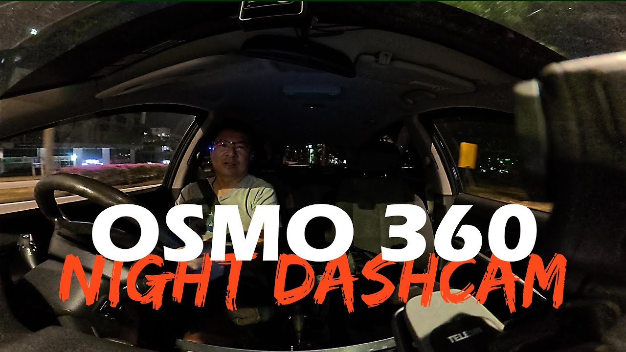 DJI OSMO 360 NIGHT DASHCAM - Test Unit