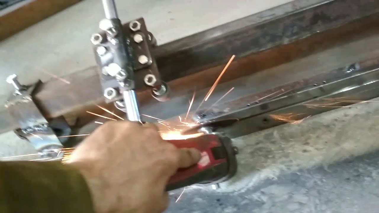 Приспособление для болгарки. Изготовление ласточкина хвоста .