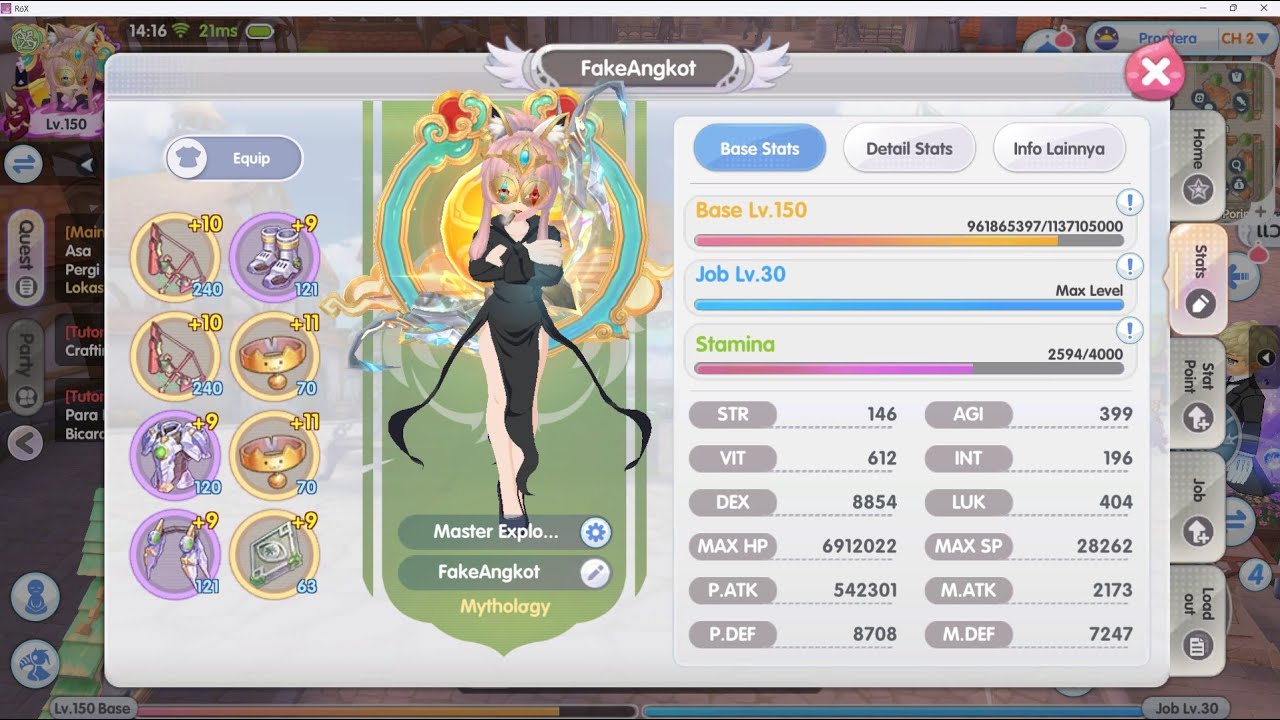 NING NING MOWNING .. WH F2P DISINI, SEMANGAT TRUS PARA F2P PLAYER !!!