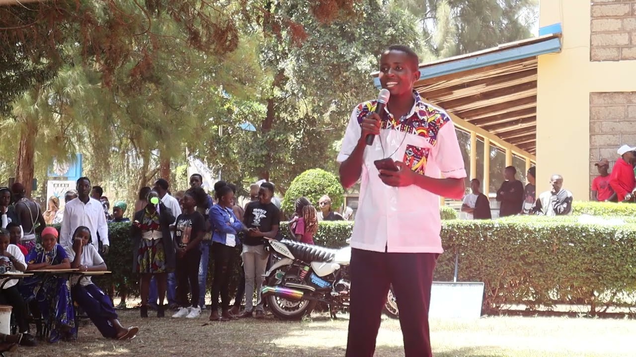 Spoken word by Ezra Thuranira at Meru TTC