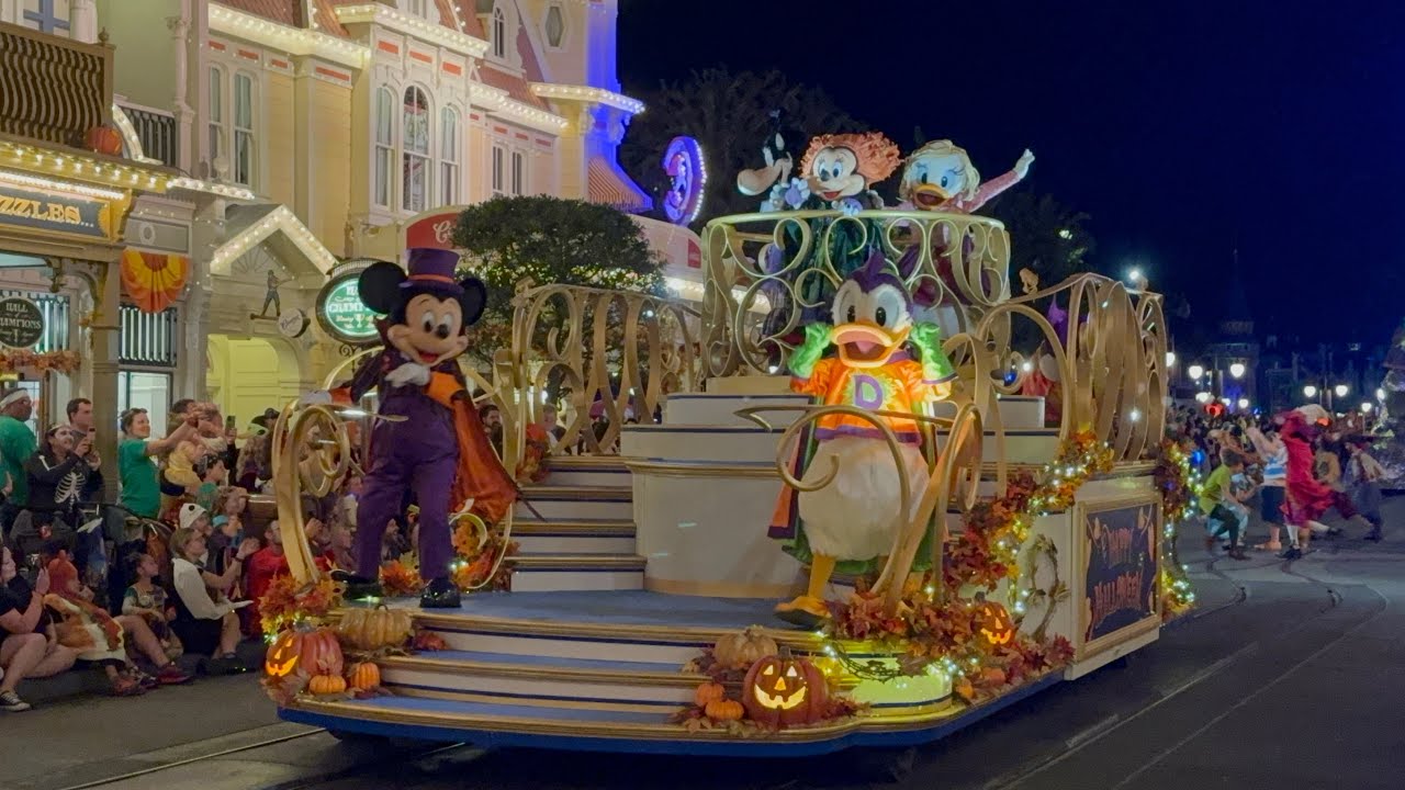 Boo to You Parade Mickey’s Not So Scary Halloween Party 10/31/23 #waltdisneyworld