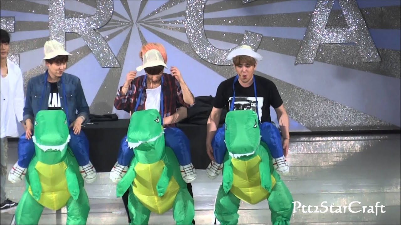 160213 Dinosaur Kyu, Leetuk & Kangin@Super Camp in Taipei