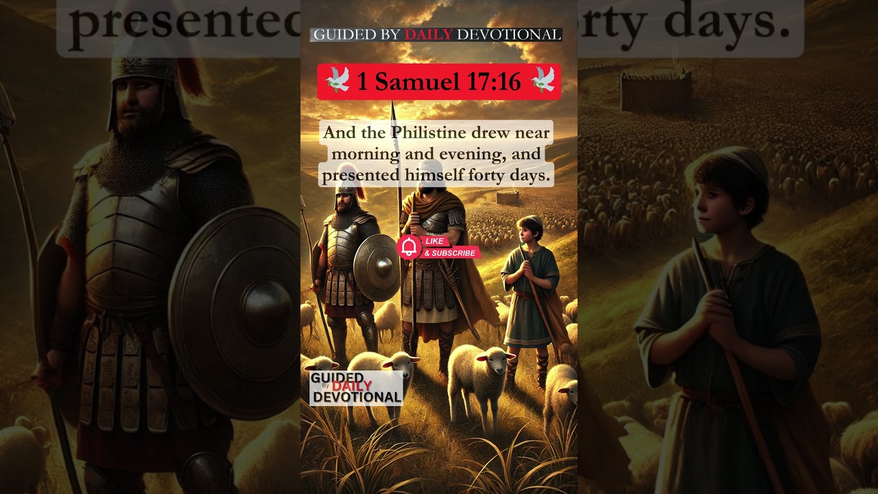 1 Samuel 17:16 &ndash; Goliath&rsquo;s Challenge Lasts 40 Days