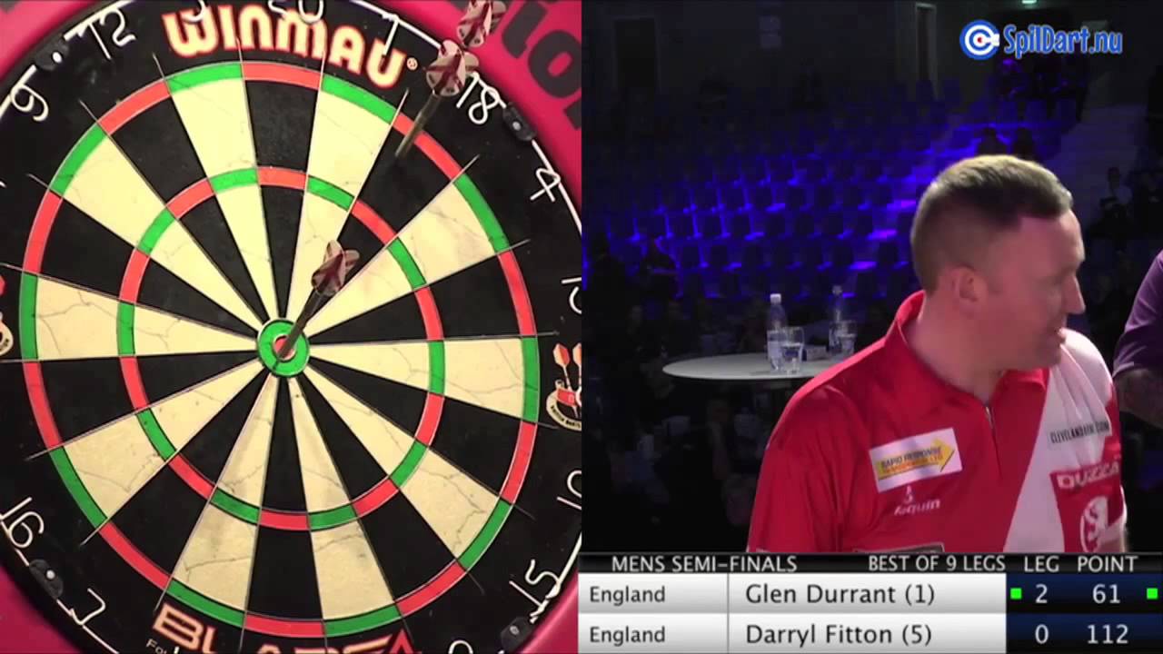 Denmark Open 2015 - Mens Semi final - Glen Durrant vs Darryl Fitton