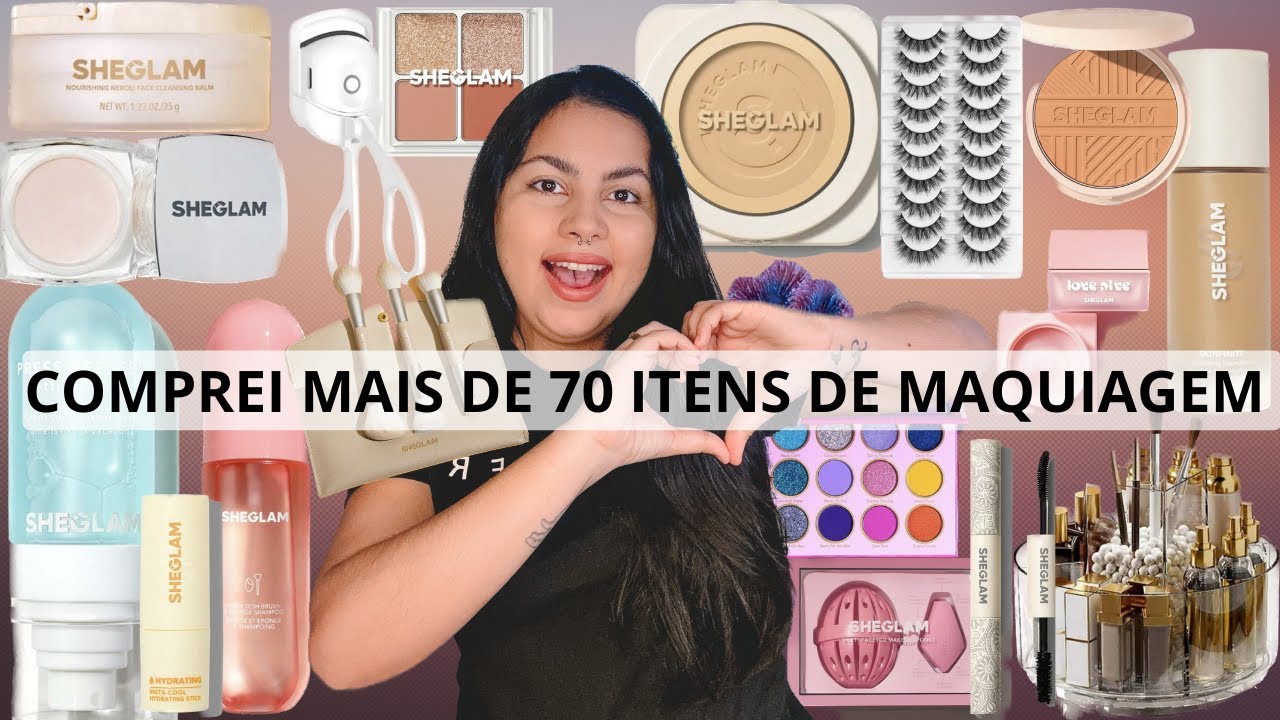 COMPRINHAS DE MAQUIAGENS SHEIN
