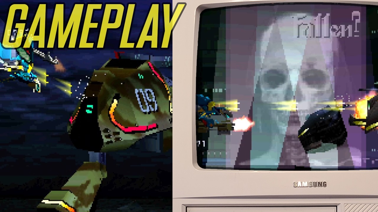 Einhänder アインハンダー ( 1997 / #playstation1 ) #retrogaming #shootemup