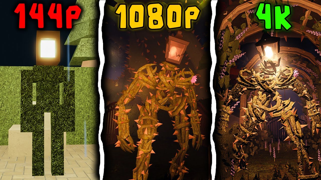 UPDATE!! ROBLOX Doors THE OUTDOORS  Vs Doors THE OUTDOORS BUT BAD  | Jumpscares