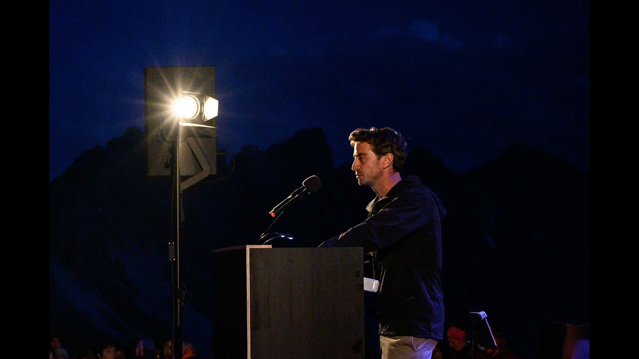 Florian Klingler at David Lama memorial