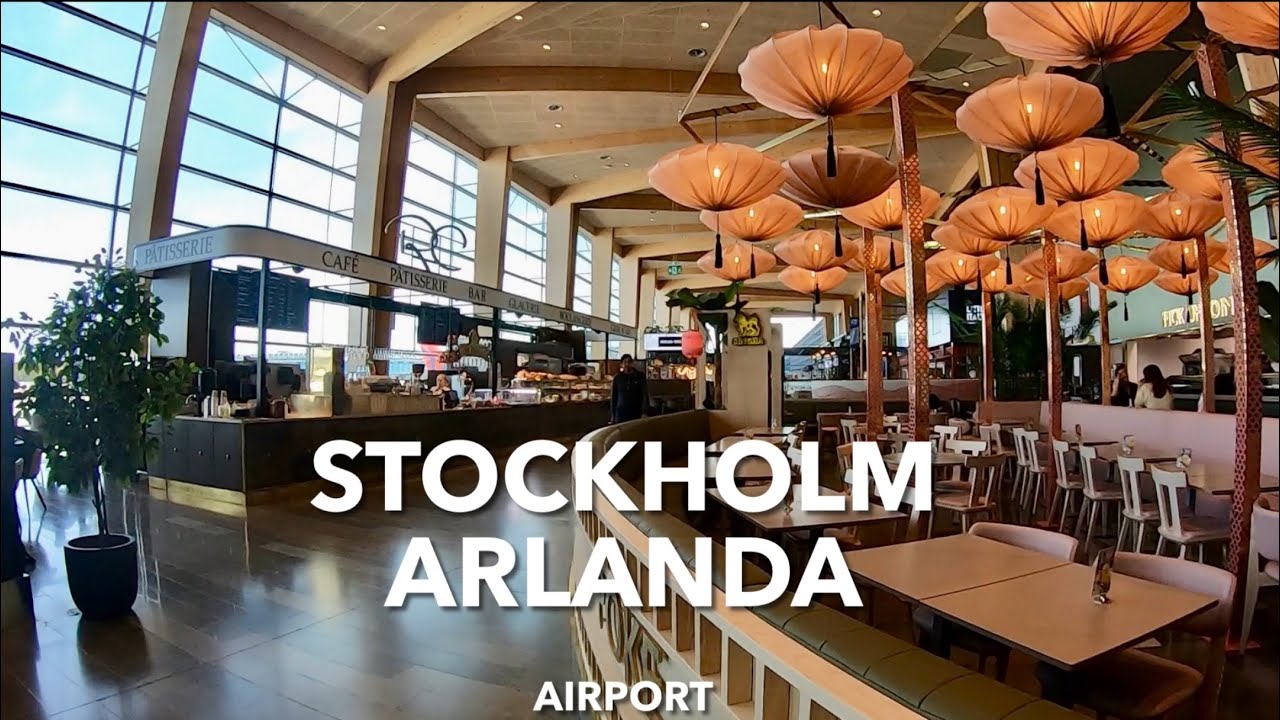 Walking at Stockholm Arlanda Airport, Terminal 5  (2025)