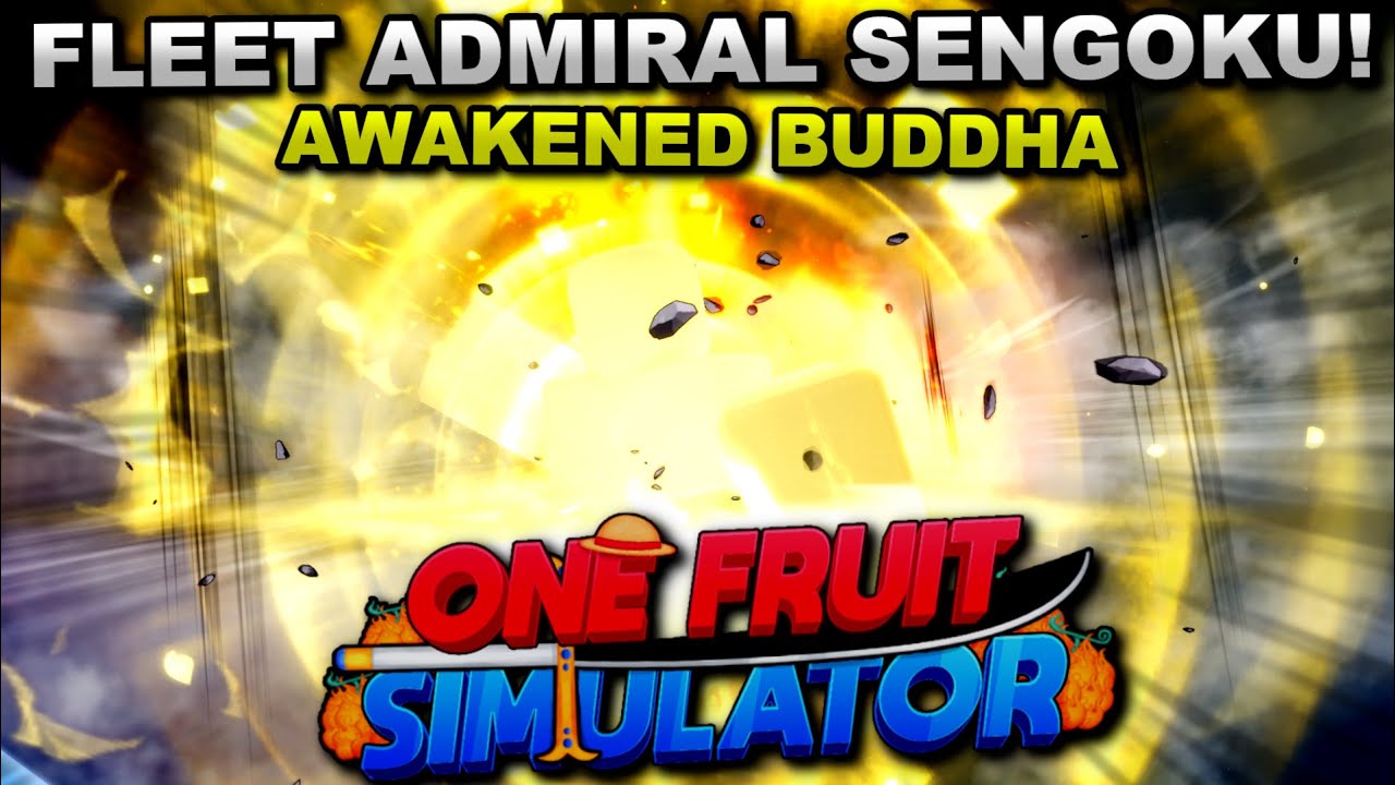 Becoming Fleet Admiral Sengoku (Buddha V2!) In Roblox One Fruit... Here's What Happened!