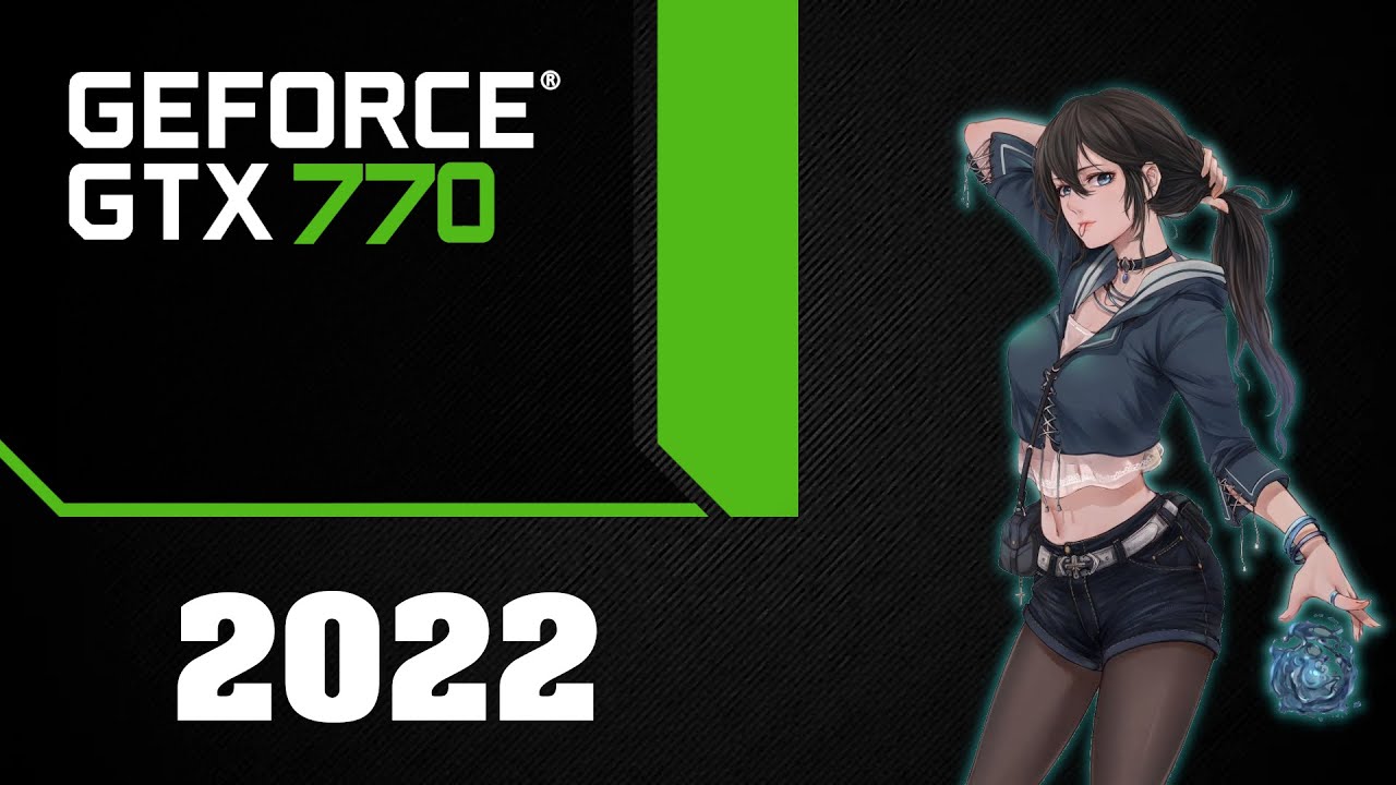 ASUS NVIDIA GTX 770 2GB GDDR5 - 2022 GAME TESTS!