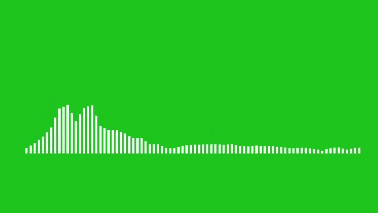 GREEN SCREEN MUSIC EQUALIZER  | EQUALIZER #1 | AAA