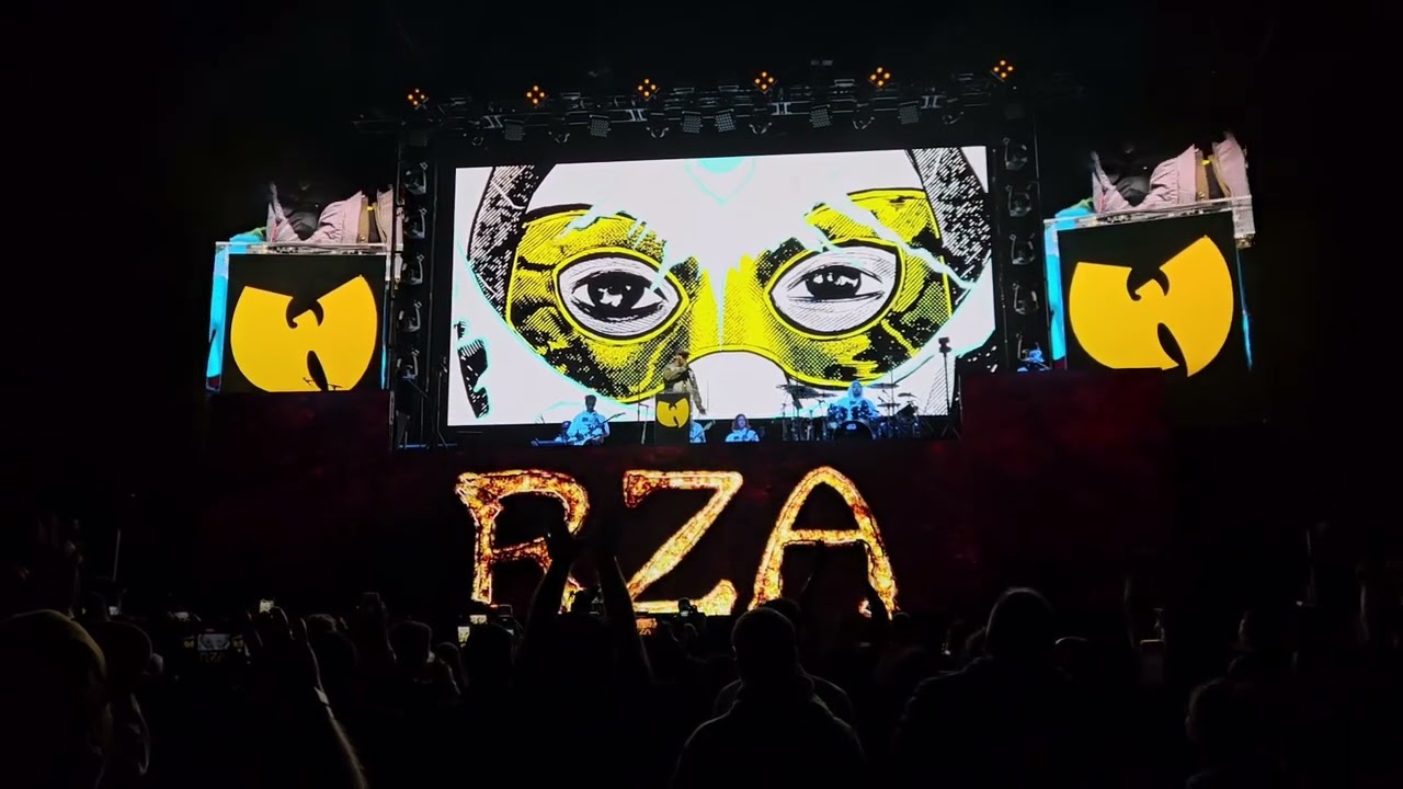 Wu-Tang Clan (RZA - Bang Bang intro). N.Y. State of Mind Tour 2023. Winnipeg, MB, Canada.