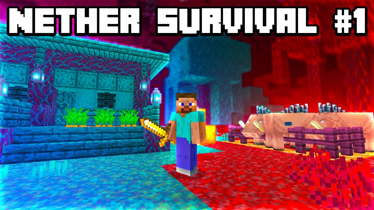Minecraft But I Start In The NEW 1.16 Nether! (Nether Survival #1)