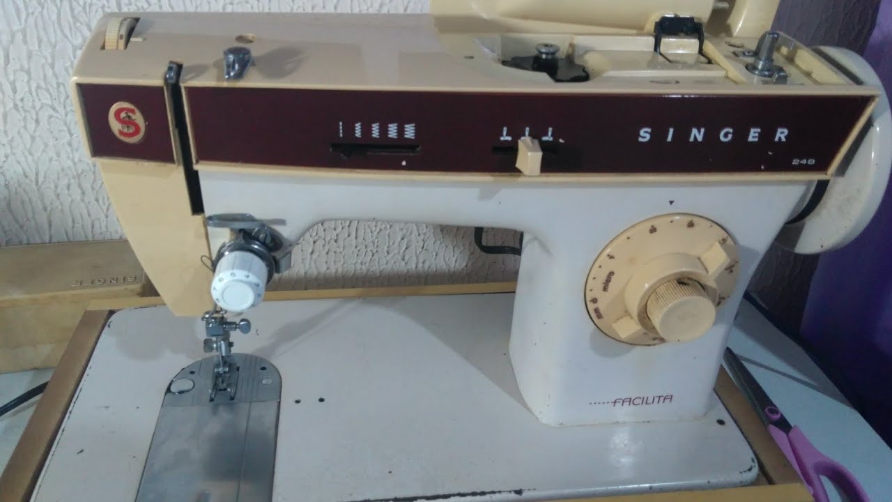 como colocar óleo na máquina Singer facilita 248