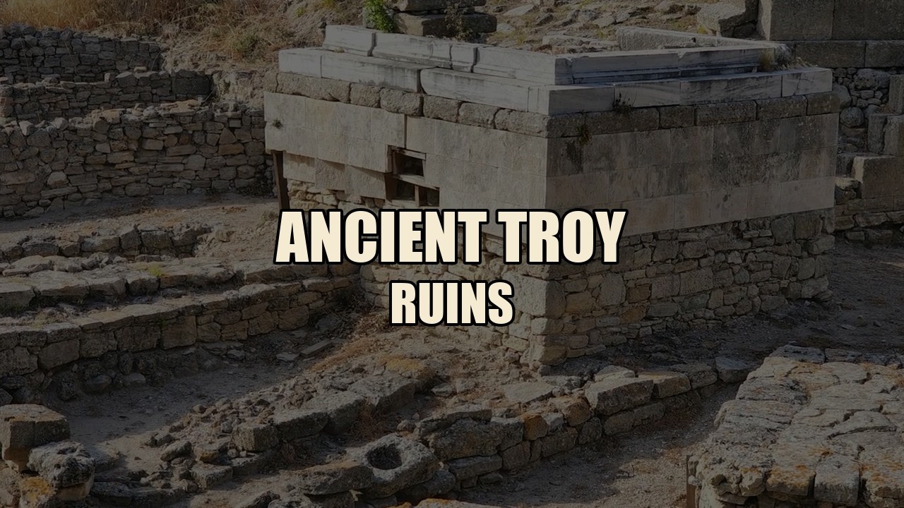 Ancient Troy at Night | Greek Mythology Horror Ambient | 3 Hours | Liminal Archives