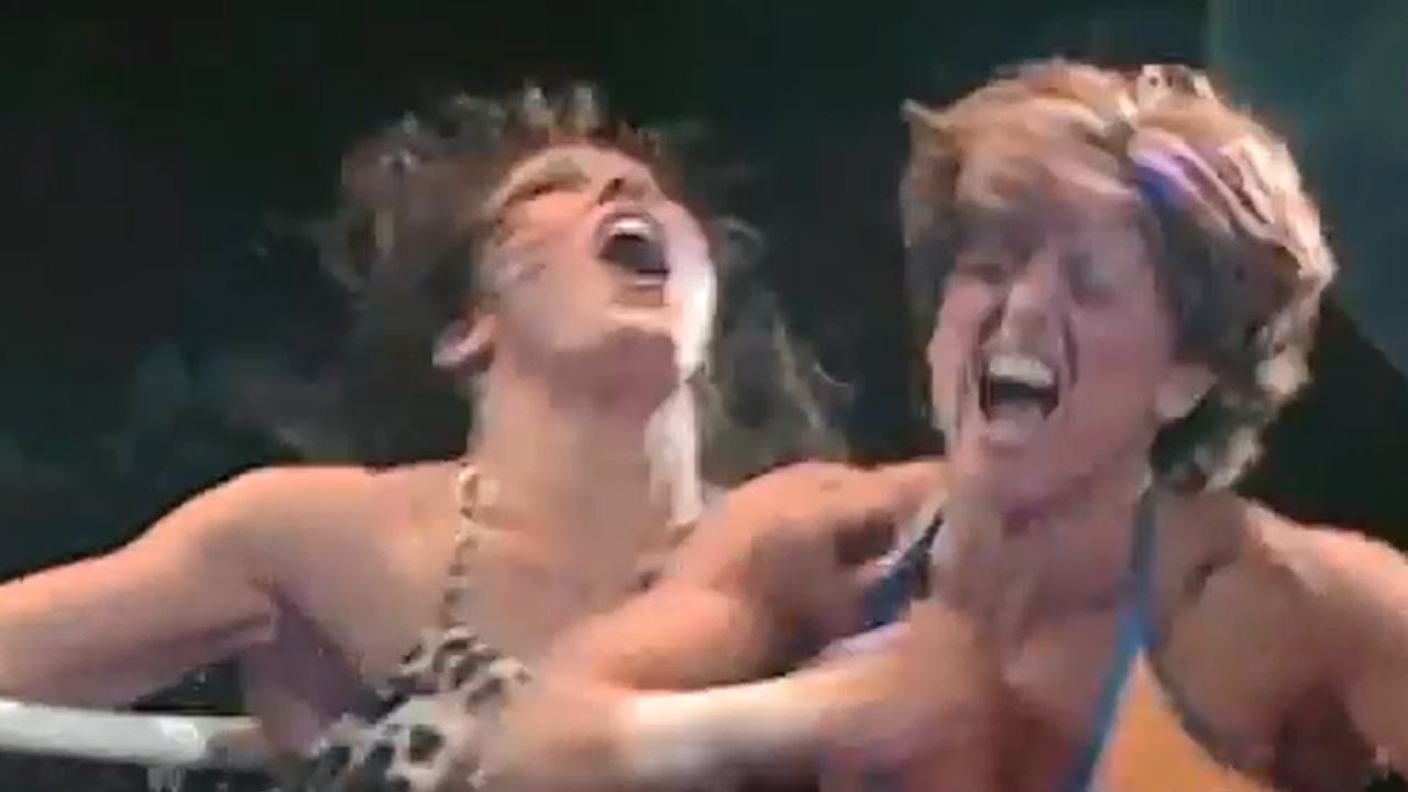 Terri Gold vs Jungle Grrrl Part 2 - WOW Flashback
