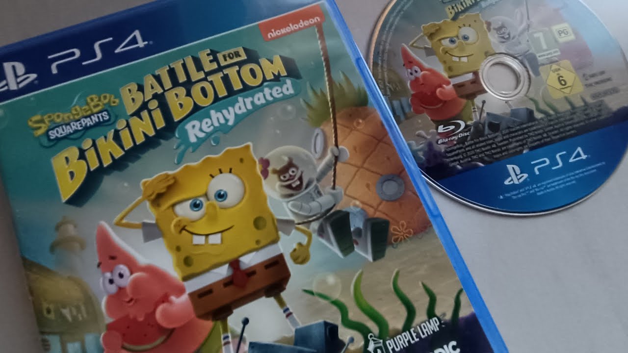Unboxing - SpongeBob SquarePants: Battle for Bikini Bottom — Rehydrated - PS4 - #23