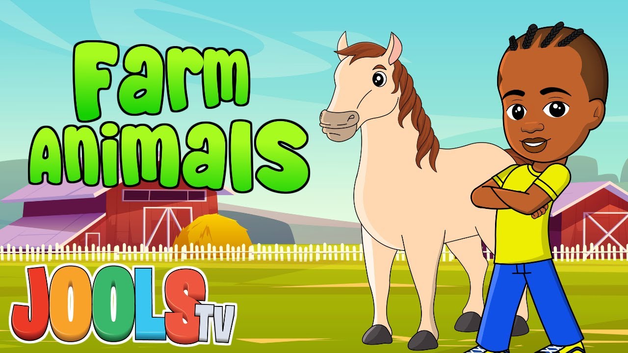 The Farm Animals Song | Learning about Animals with Jools TV | Nursery Rhymes + Hip Hop For Kids