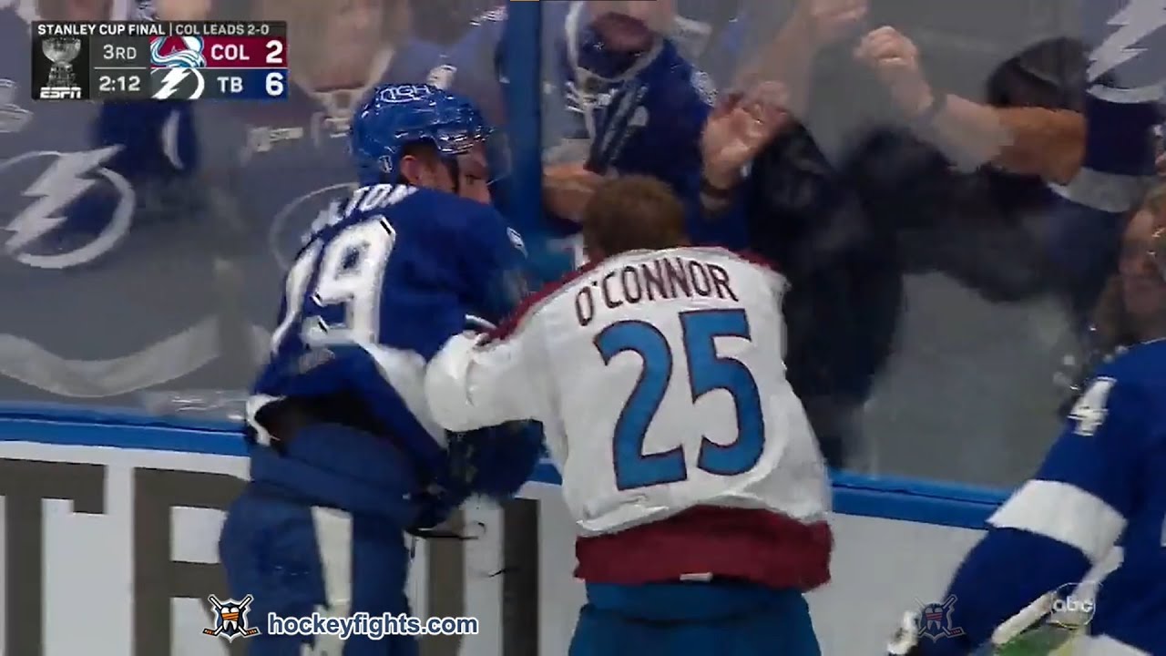 Logan O'Connor vs Ross Colton Jun 20, 2022
