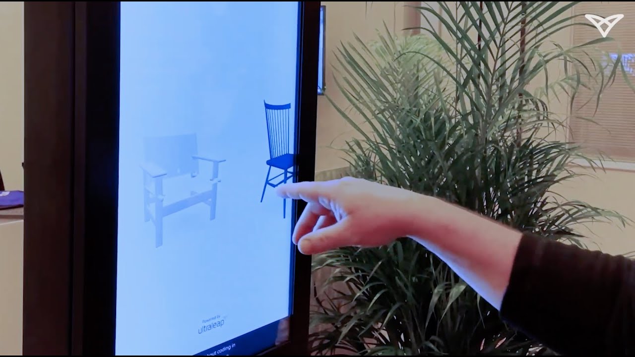 TouchFree Product Exploration Demo CES 2022 | Ultraleap