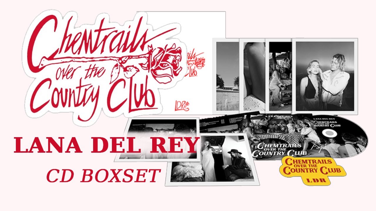 Lana Del Rey Chemtrails Over The Country Club CD Boxset Exclusive Store Box Set