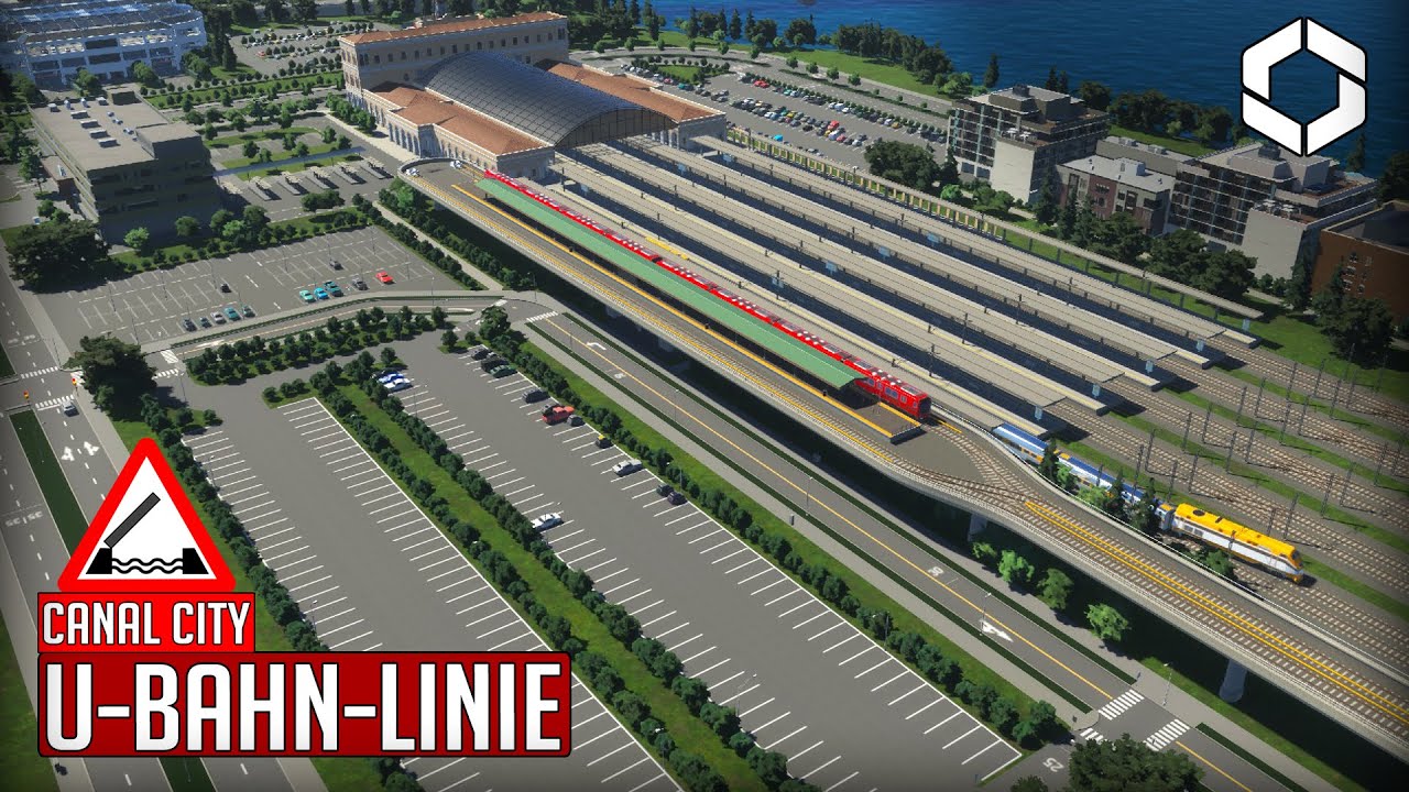 Die ersten U-Bahn-Linien durch die Kanalstadt in Cities Skylines 2! | Canal City 64