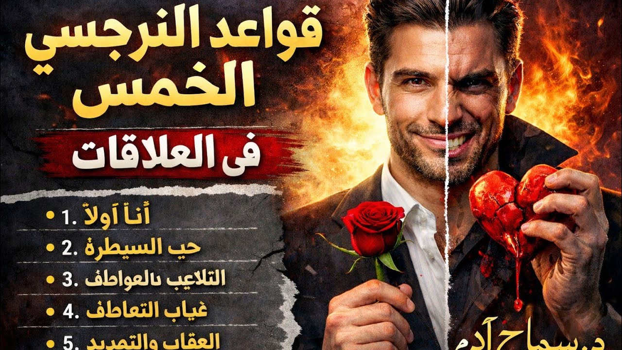 قواعد النرجسى الخمسة فى العلاقات 