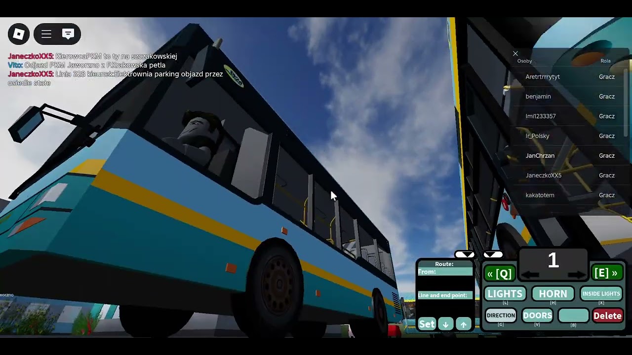 Roblox, PKM Jaworzno. Nowa gra! Zhakowałem grę?