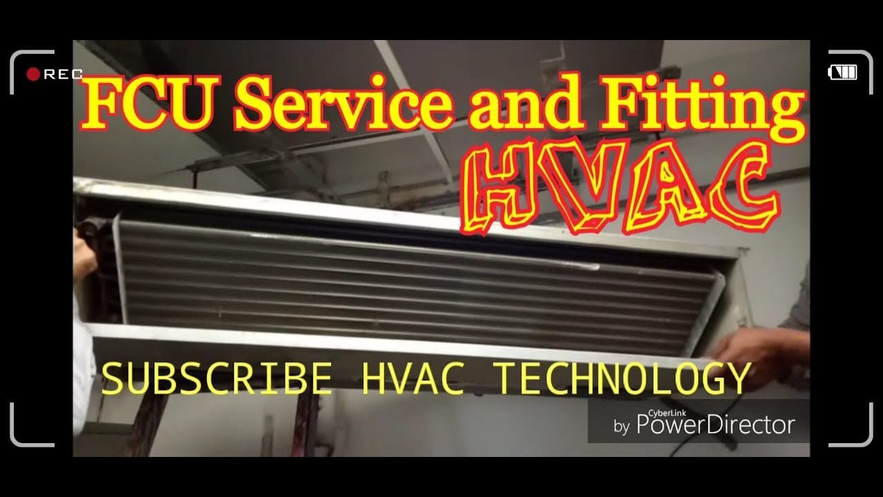#FanCoilUnit (#FCU) How To Service and installaion Related To #HVAC in Hindi\Urdu