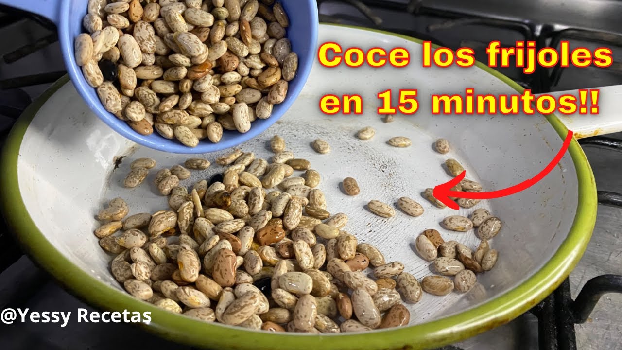‼️Frijoles cocidos en 15 minutos, más rápido Imposible dale #like y #suscribete #viral @Yessy Recetas y Mas