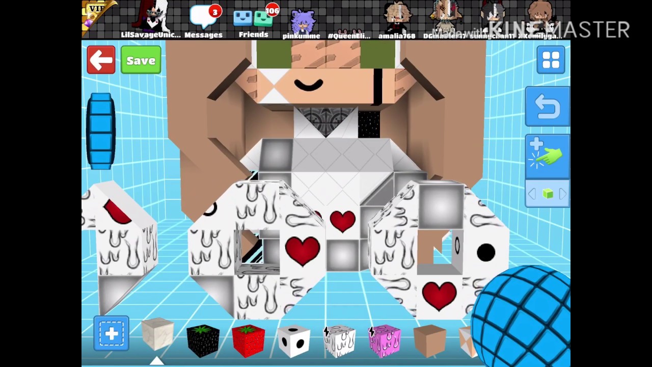 Making A Gift For Ruth12352 in Blockstarplanet || Congrats on level 100!! || LilSavageUnicornnn BSP