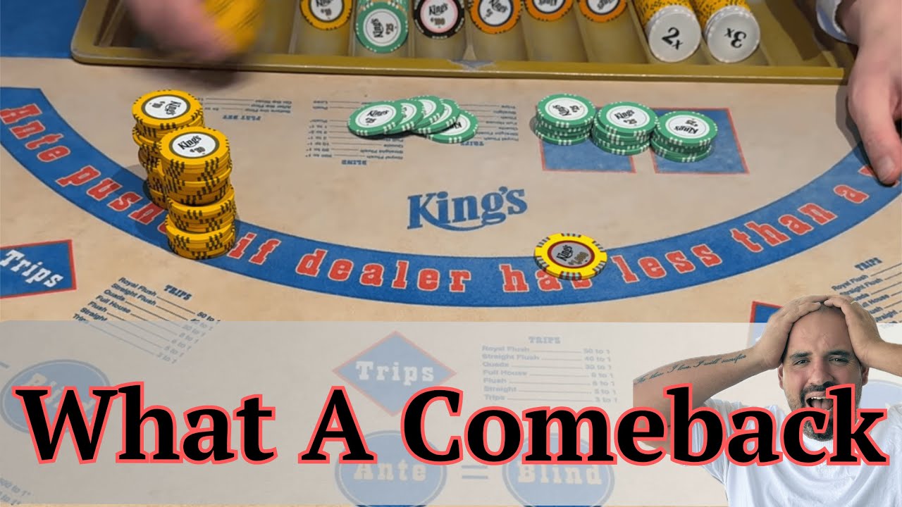 ULTIMATE TEXAS HOLD'EM ! What A Comeback