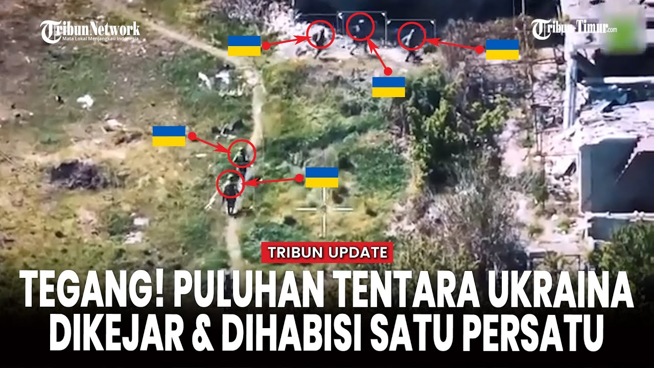 FULL! Tentara Ukraina Diburu Drone Peledak Rusia, Satu per Satu Posisi Hancur
