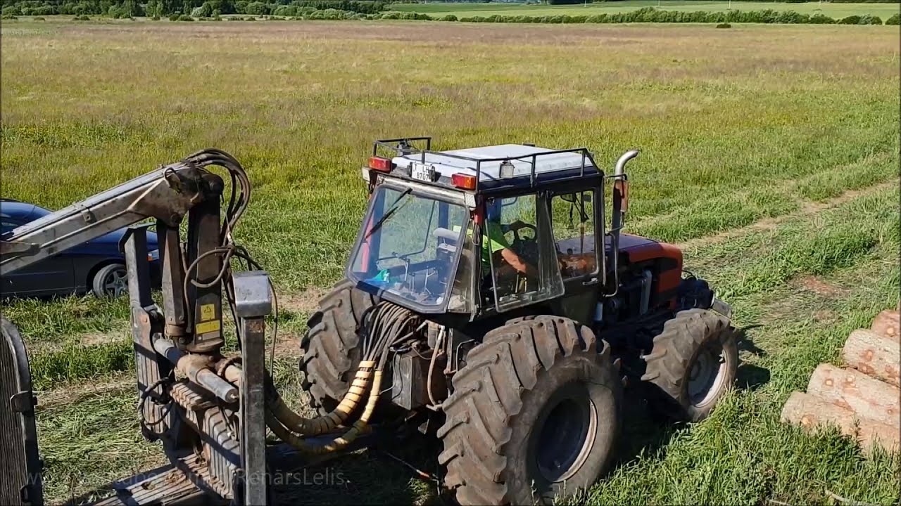 MTZ 952.3 with trailer Kesla